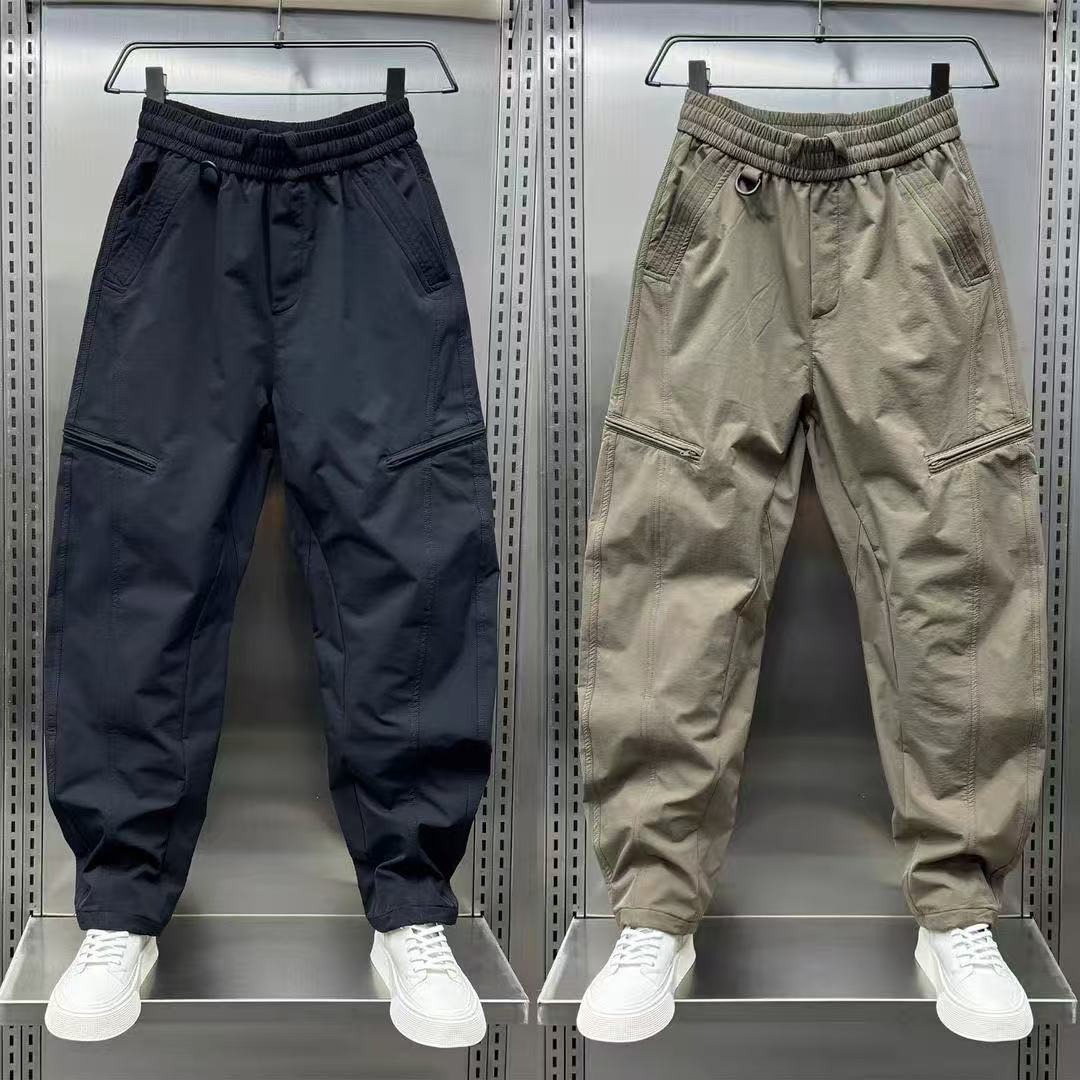 Street Fashion In Korea - Yeni Erkek Günlük Pantolon Eşofman Kore