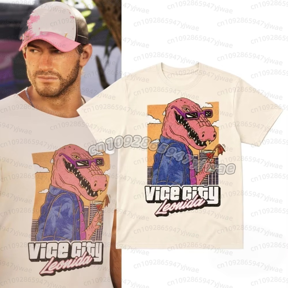Street Fashion News - Jason Vice City Leonida Timsah Baskılı