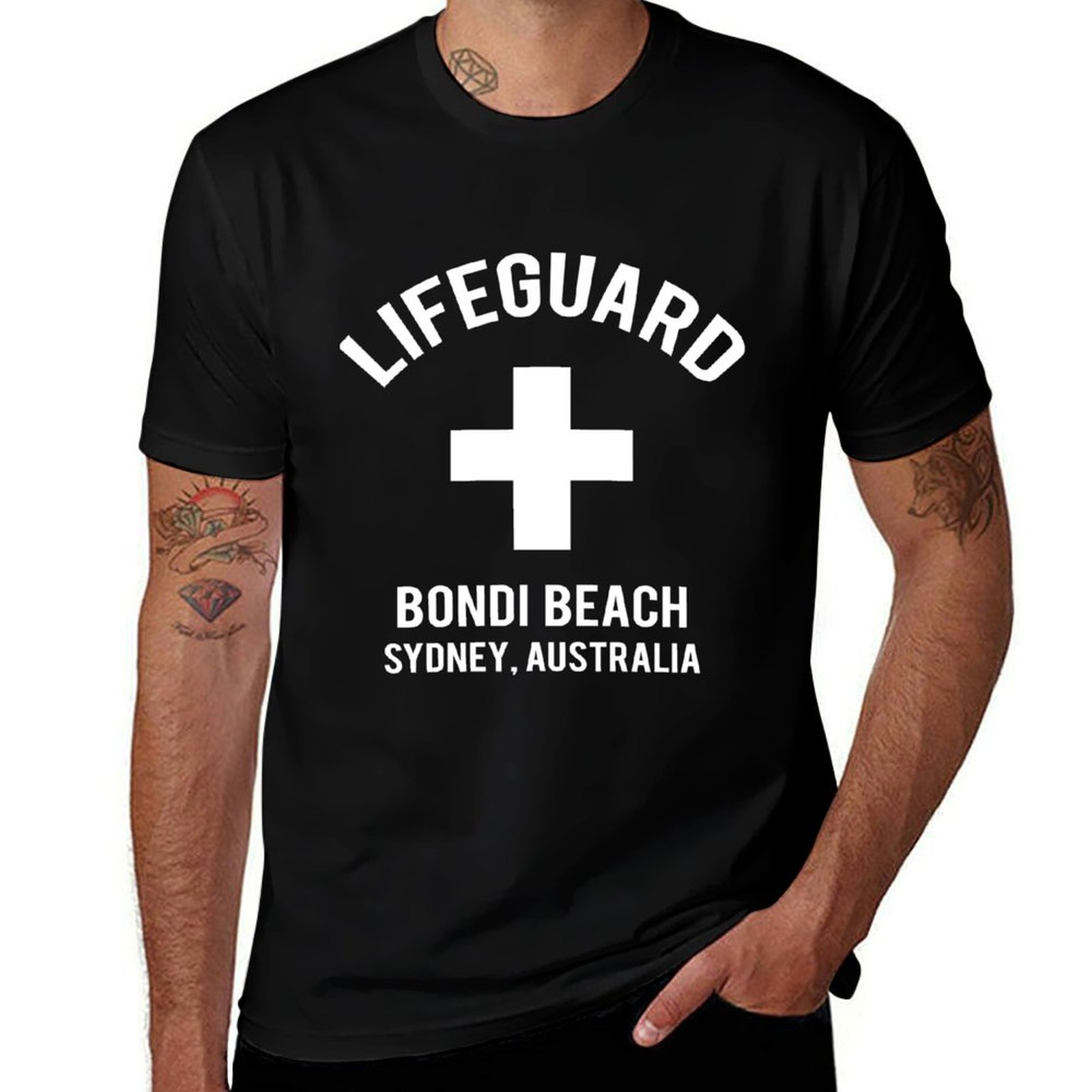 Street Fashion Australia - Cankurtaran Bondi Beach Sydney, Avustralya, Sahil