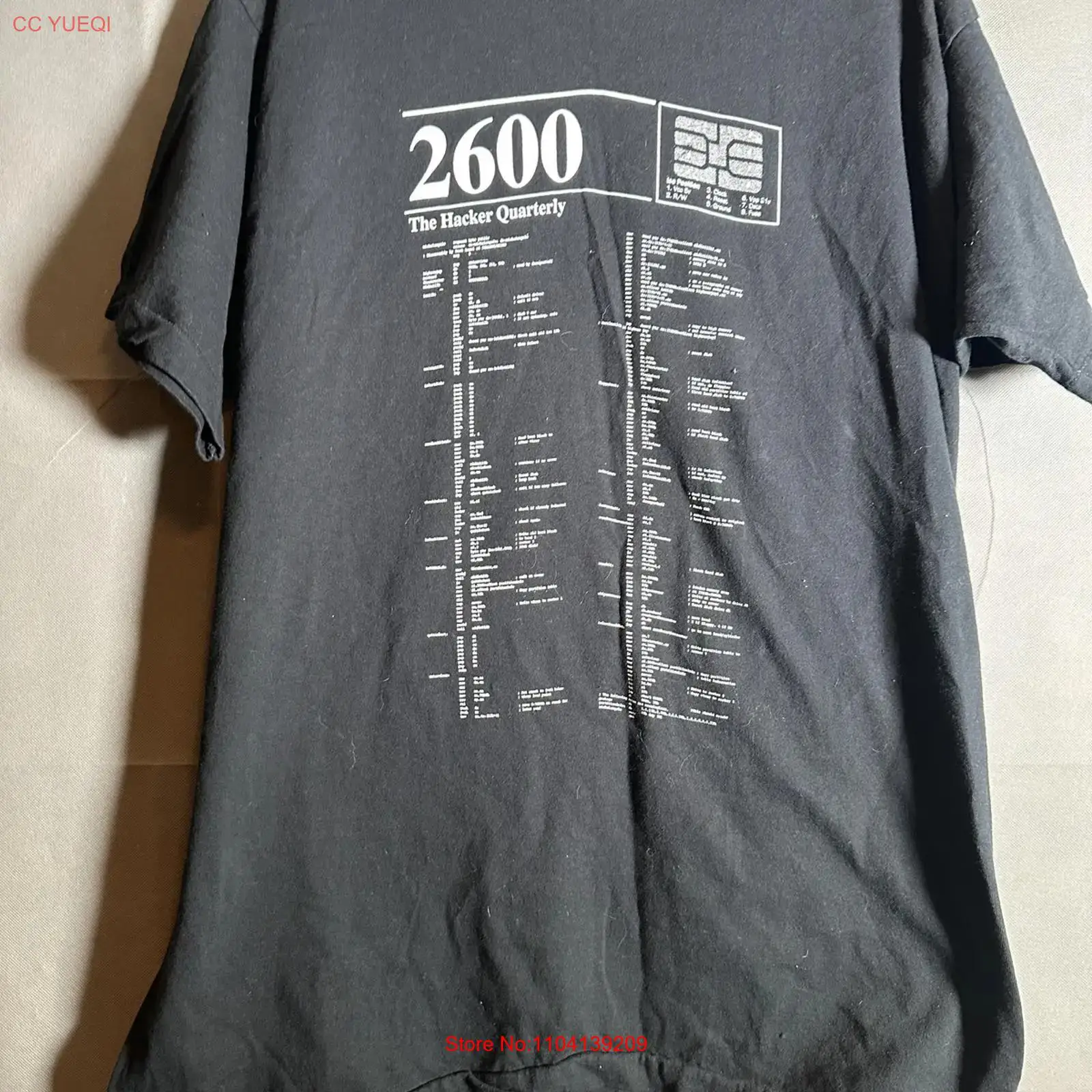 Street Fashion Usa - Vintage 2600 The Hacker Quarterly Tişört