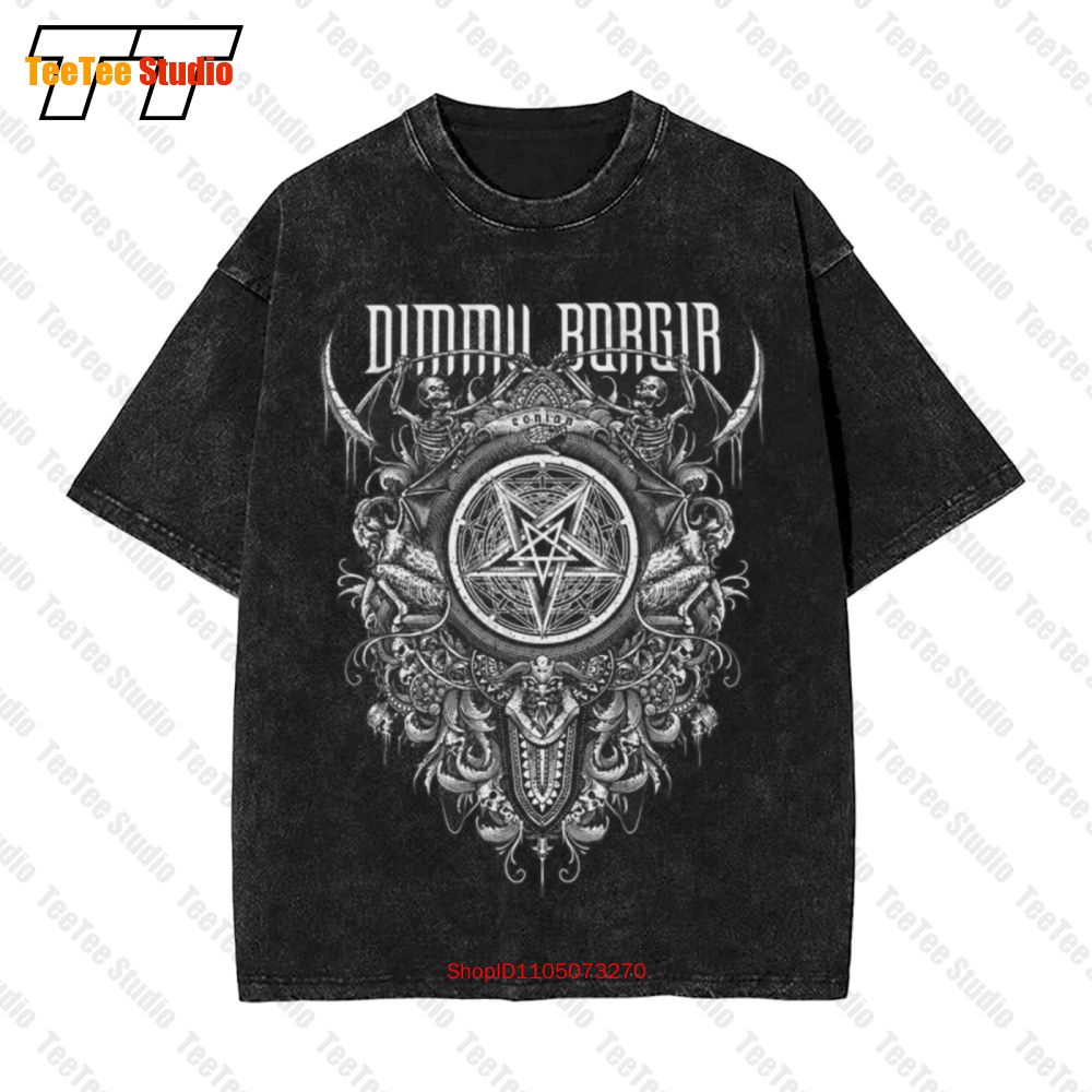Street Fashion Usa - Dimmu Borgir ABD Vintage Büyük Boy