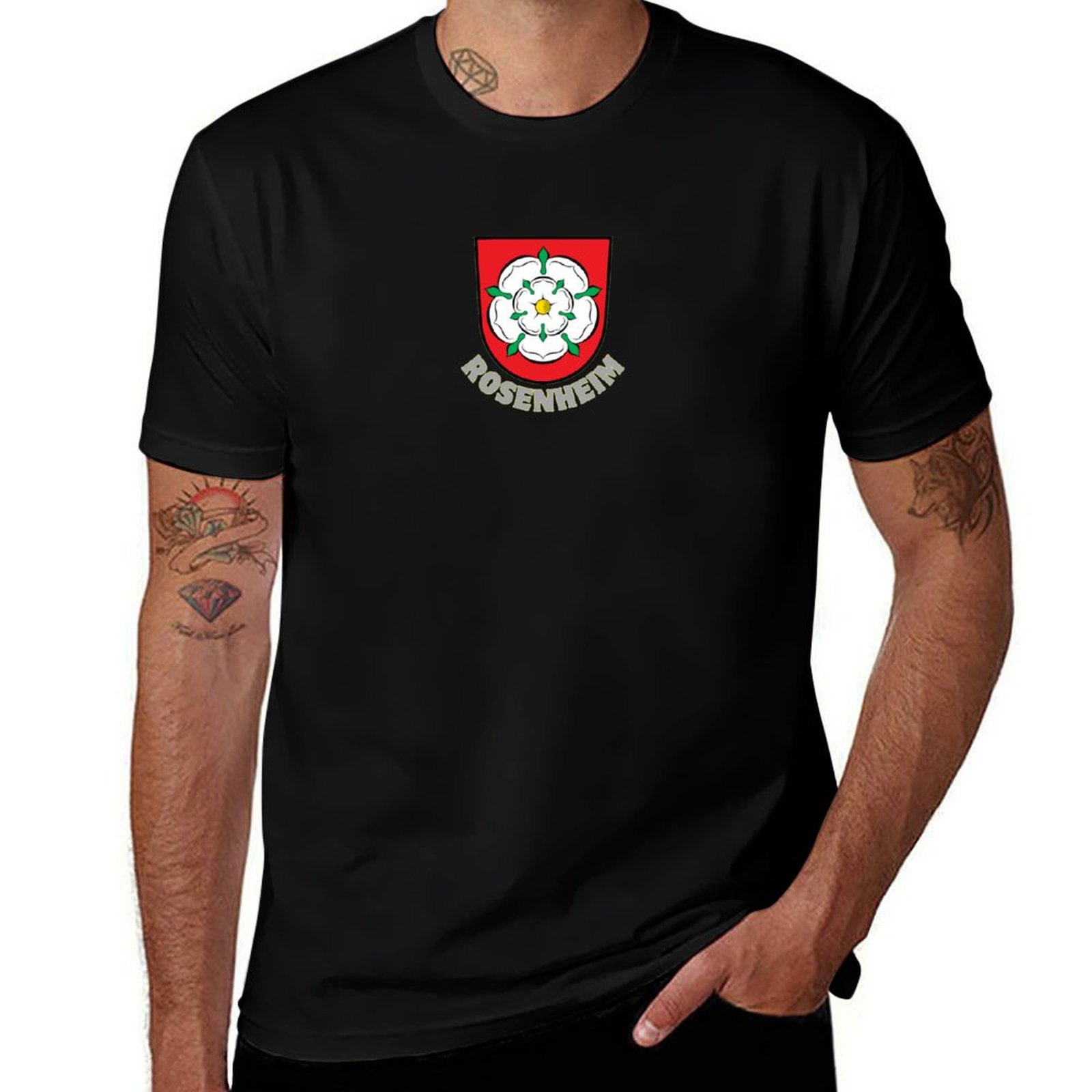 Street Fashion Germany - Rosenheim Bavyera Almanya T-Shirt Sokak Modası