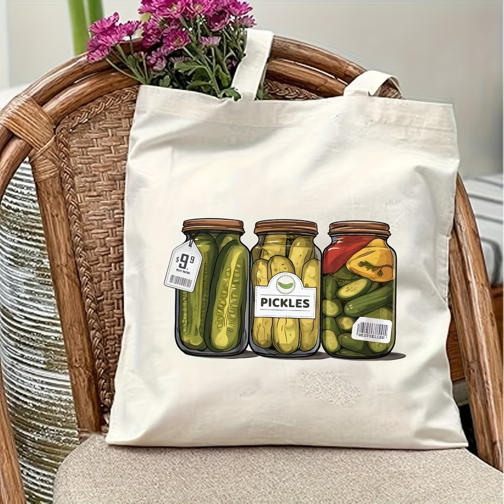 Tote Bag Canvas Print - 1 Büyük Kapasiteli Dayanıklı Kanvas Çanta,