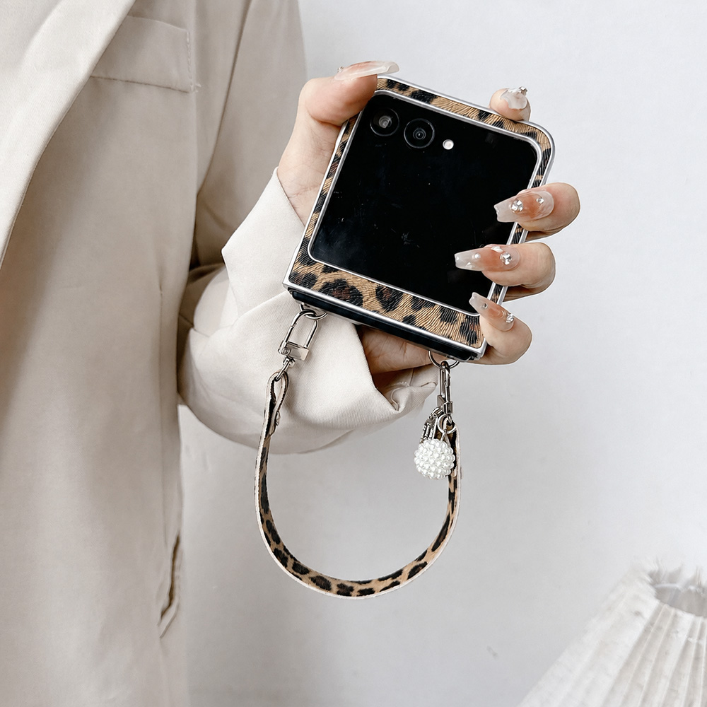 Leopar Baskılı Katlanabilir Ka - Street Fashion Female incelemesi ve fiyatı