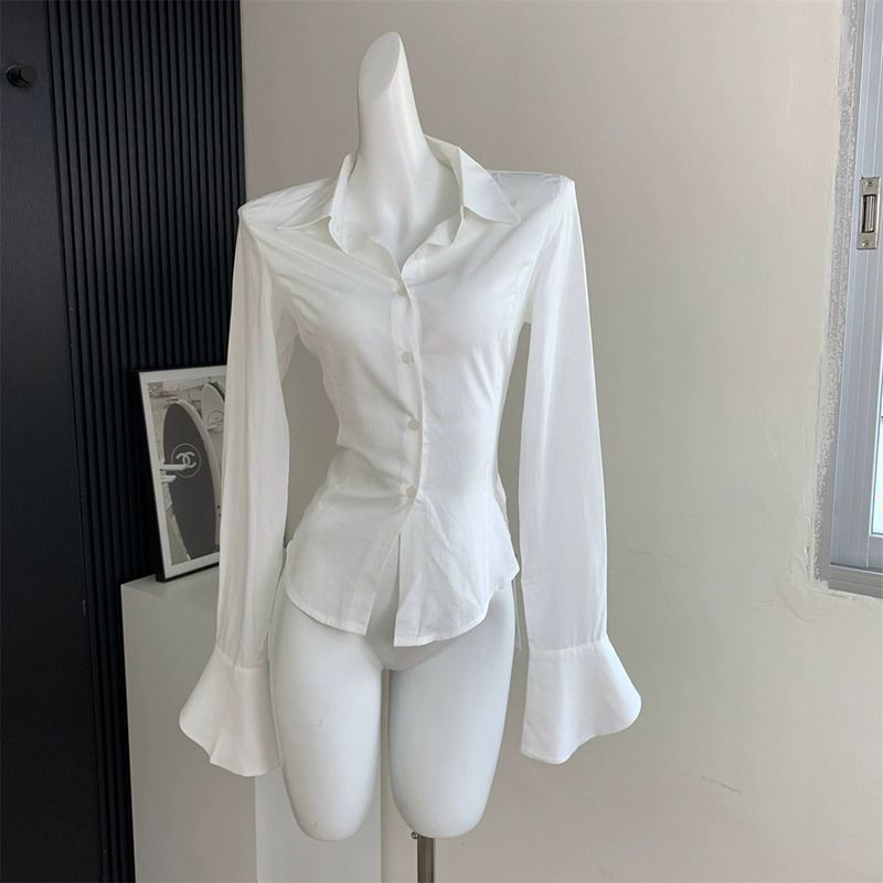 Gidyq Kadın Siyah Bandaj Gömle - Street Fashion In Korea incelemesi ve fiyatı