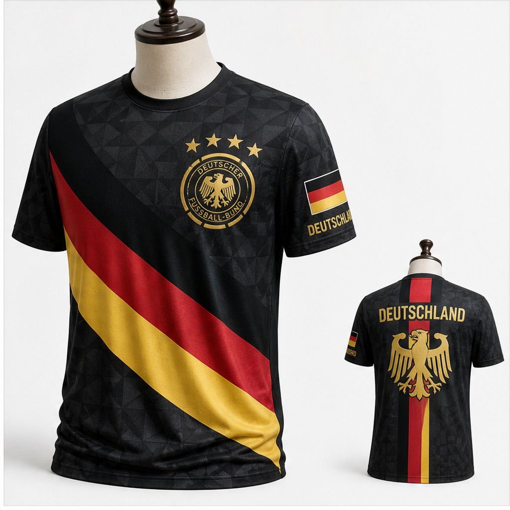 Erkek Almanya Yuvarlak Yaka Ti - Street Fashion Germany incelemesi ve fiyatı
