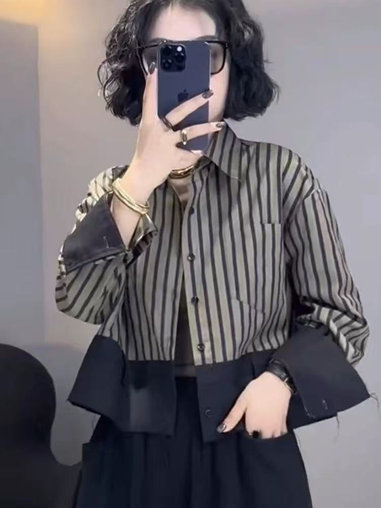 Retro Tasarım Kısa Ceketler Gö - Street Fashion In Korea incelemesi ve fiyatı
