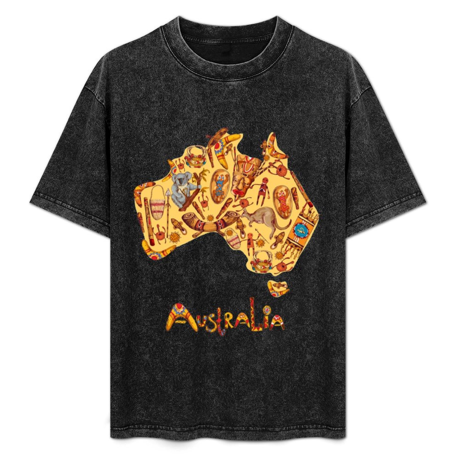 Aborijin Bayrağı Aborijin Hari - Street Fashion Australia incelemesi ve fiyatı