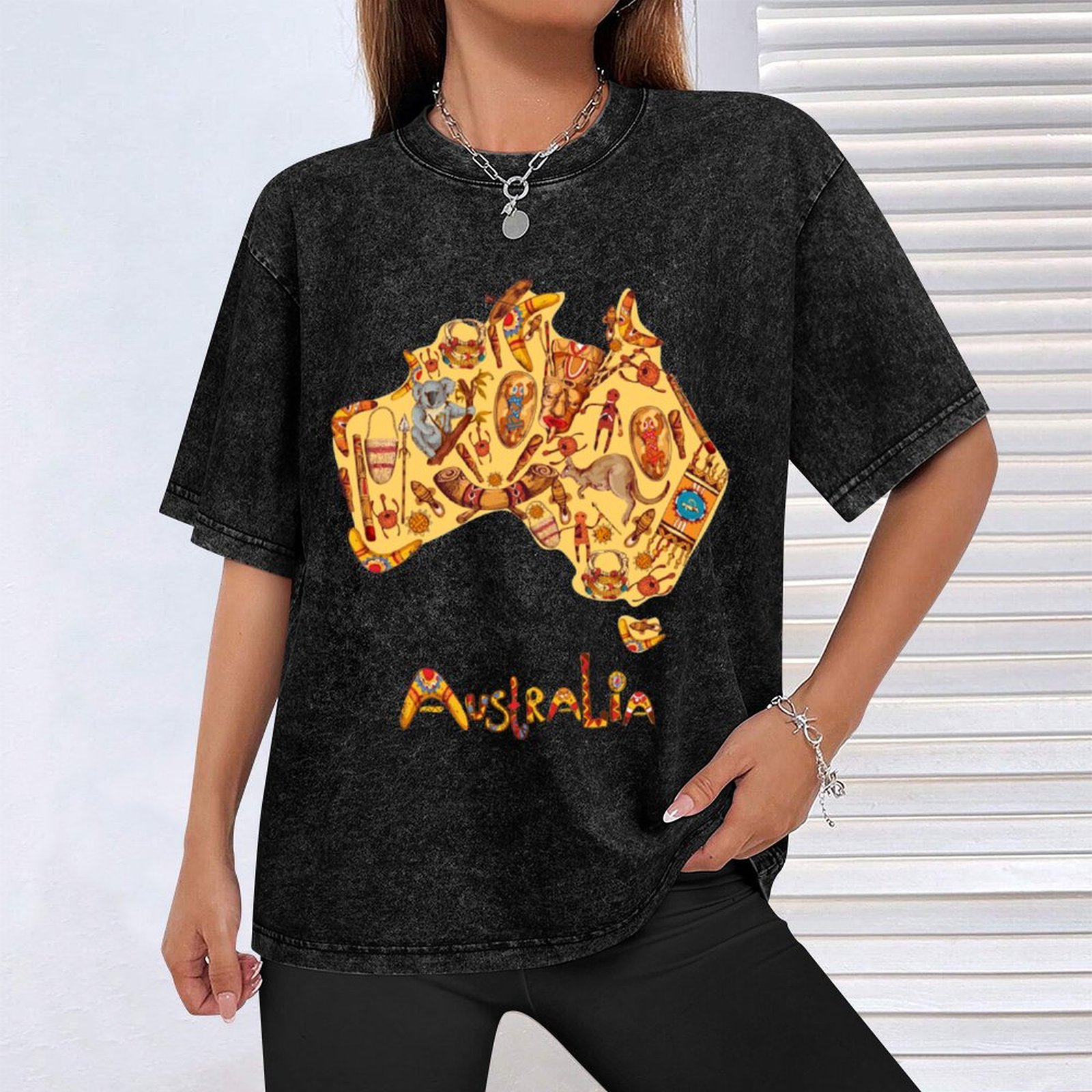 Aborijin Bayrağı Aborijin Hari - Street Fashion Australia incelemesi ve fiyatı