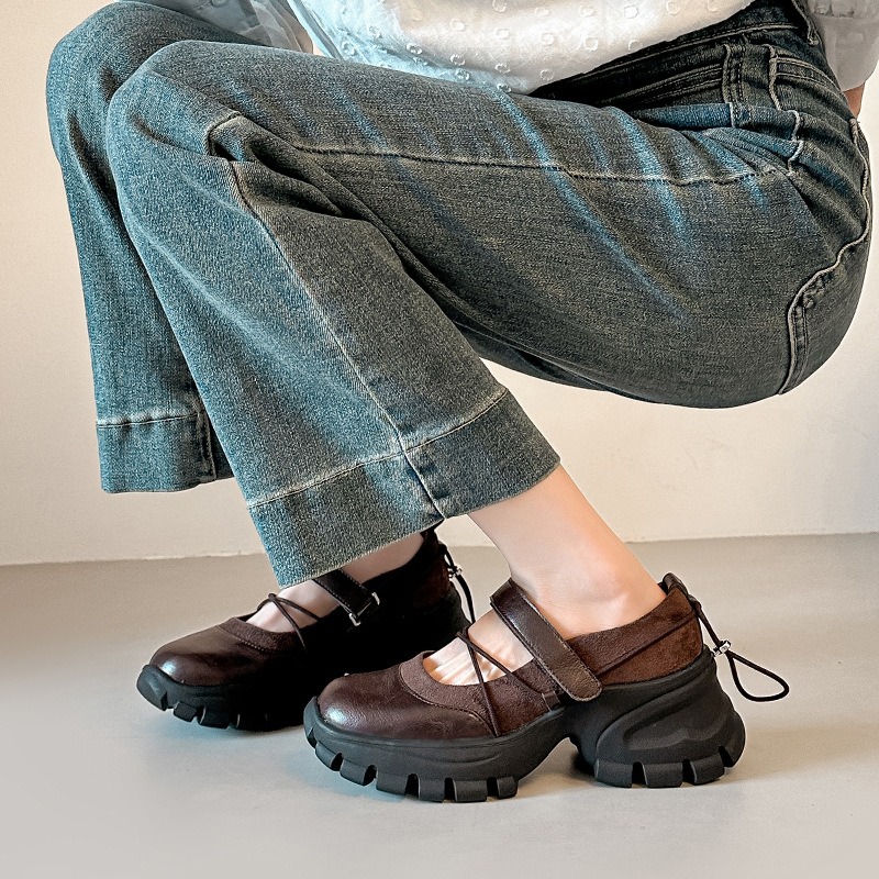 Yeni Retro Bale Mary Jane Ayak - Street Fashion Ladies incelemesi ve fiyatı