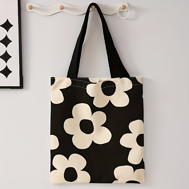 Sarı çiçek desenli bez çanta,  - Tote Bag Canvas Print incelemesi ve fiyatı