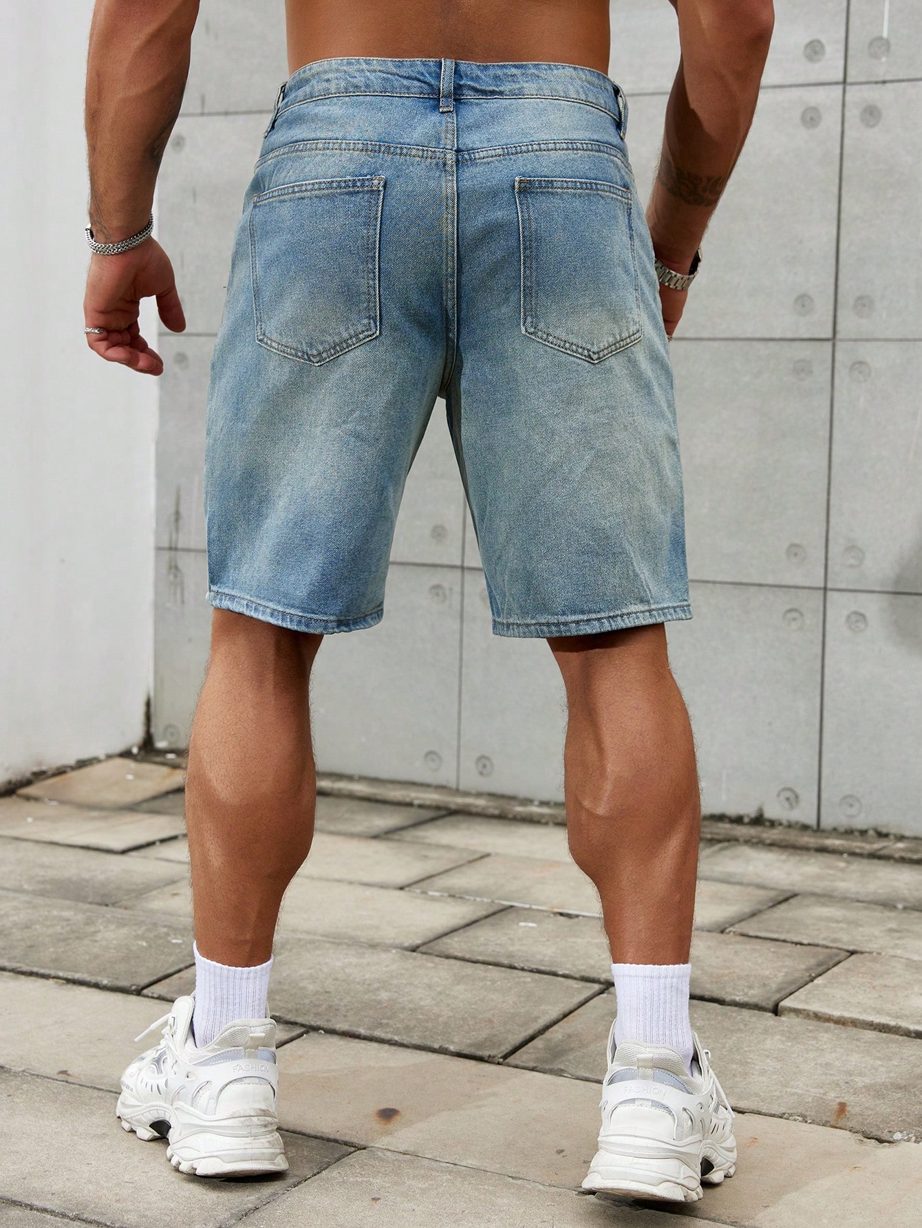Yeni moda Mens yırtık kısa kot - Street Fashion News incelemesi ve fiyatı