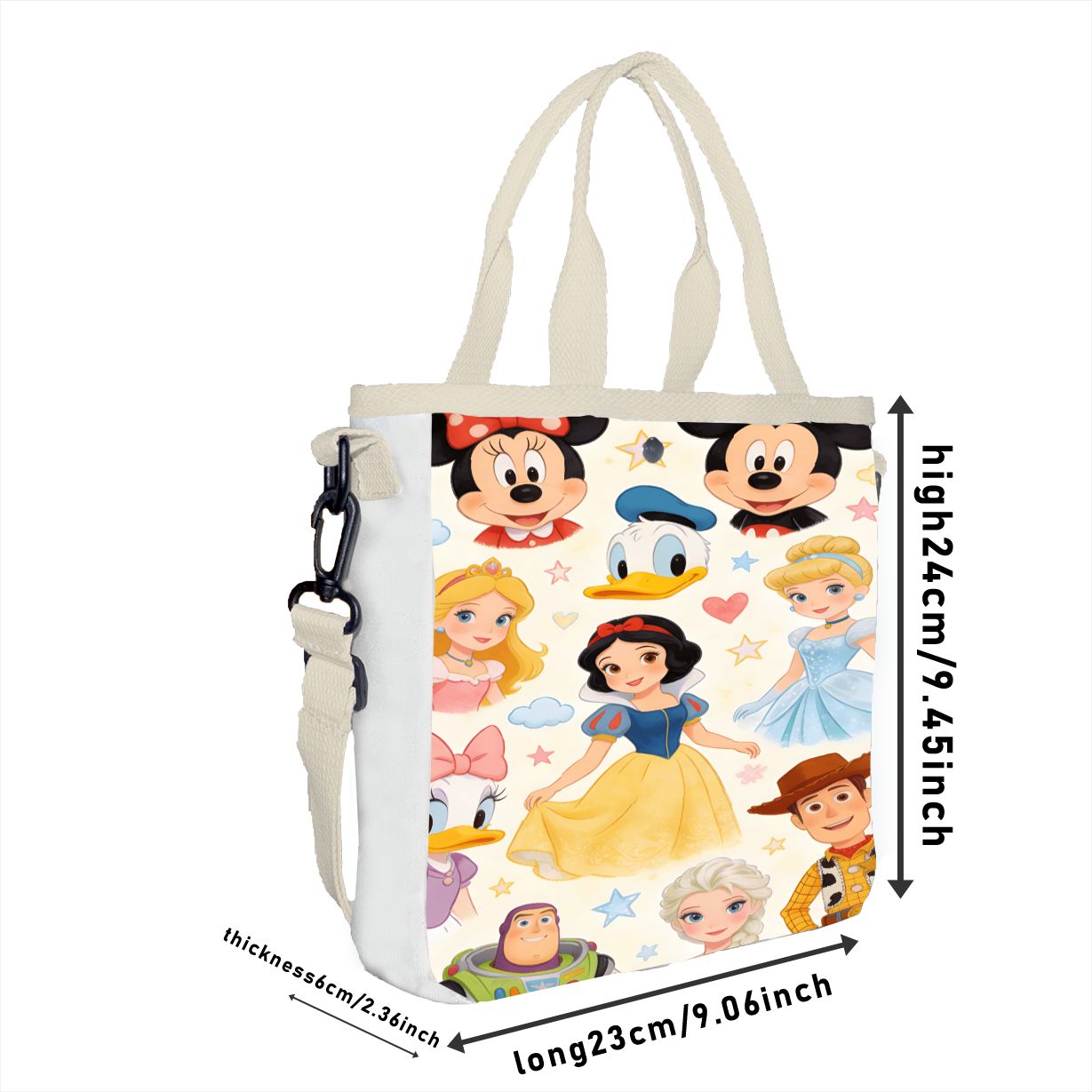 Çok Fonksiyonlu Prenses Çantas - Tote Bag Canvas Print incelemesi ve fiyatı