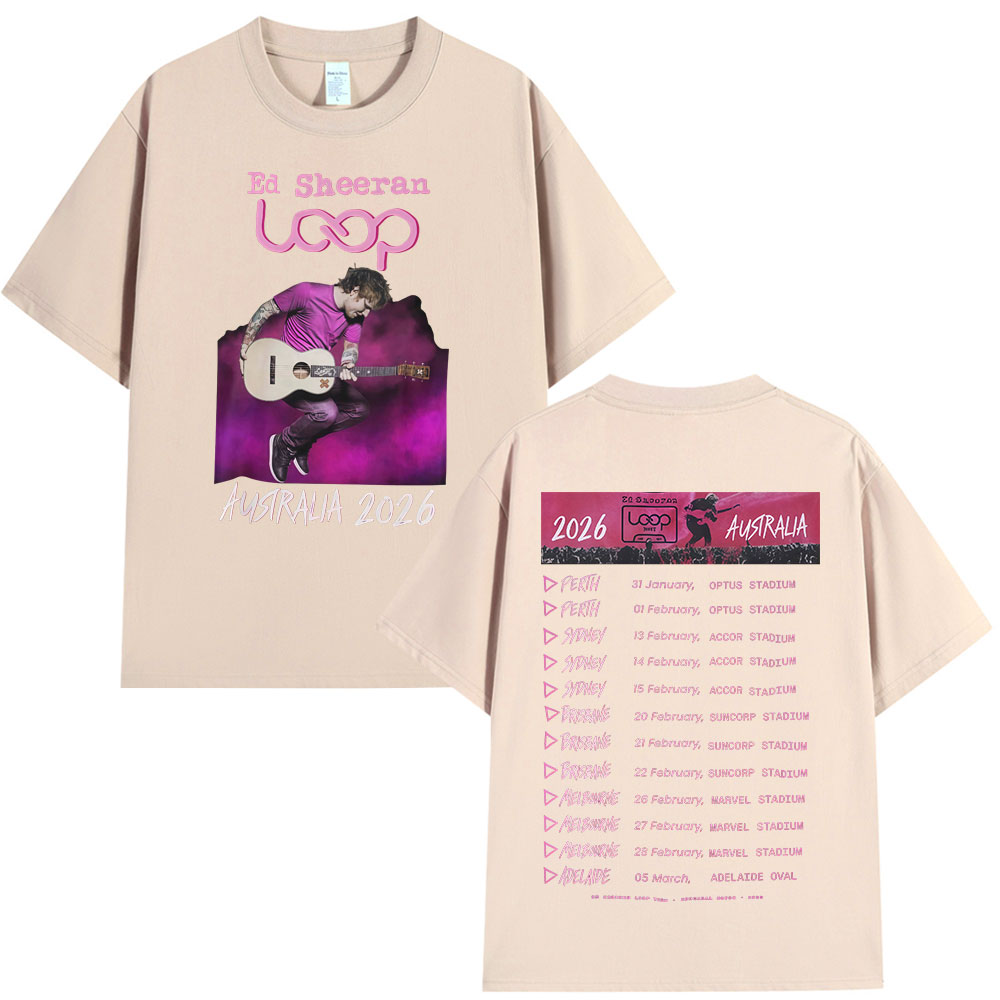 Ed Sheeran Loop Tour Avustraly - Street Fashion Australia incelemesi ve fiyatı