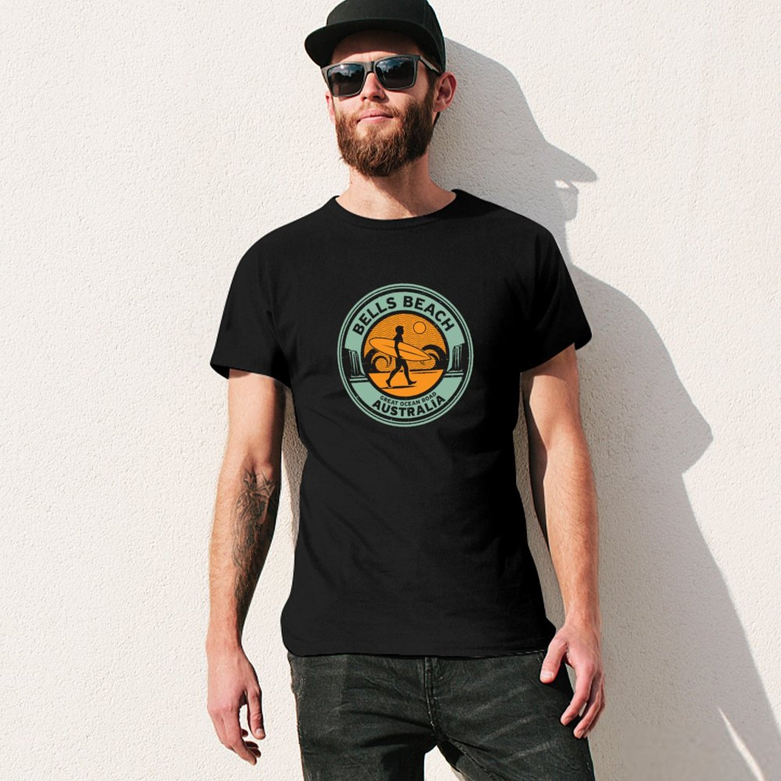 Bells Beach, Avustralya Tişört - Street Fashion Australia incelemesi ve fiyatı