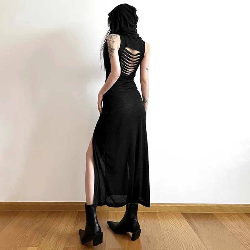 Y2K Seksi Bölünmüş Parti Elbis - Street Fashion Europe incelemesi ve fiyatı