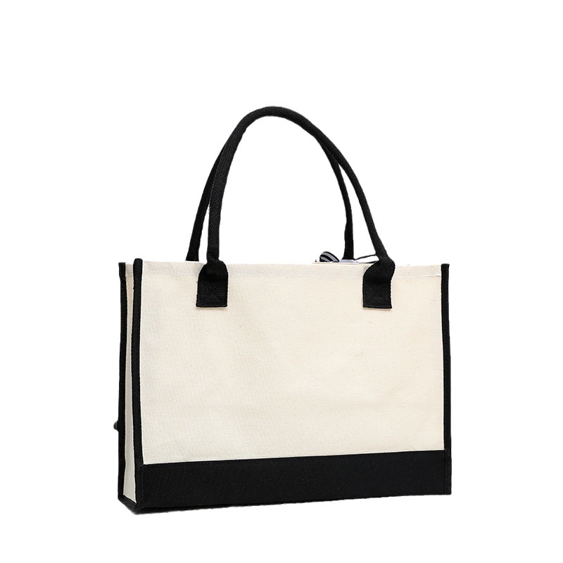 Deri harf baskılı tote çanta,  - Tote Bag Canvas Print incelemesi ve fiyatı