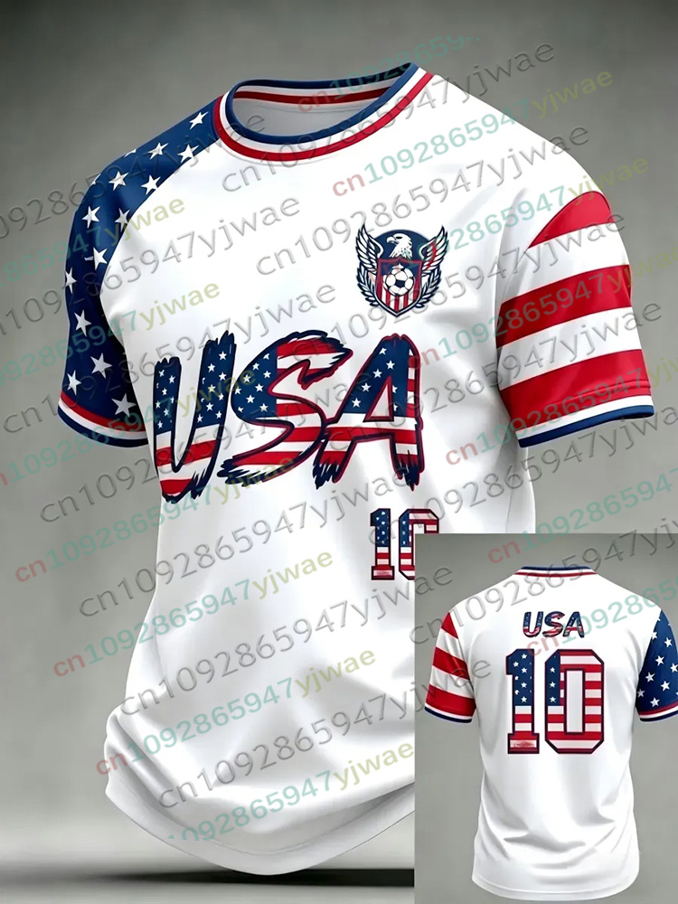 2026 ABD Bayraklı Futbol Forma - Street Fashion Usa incelemesi ve fiyatı