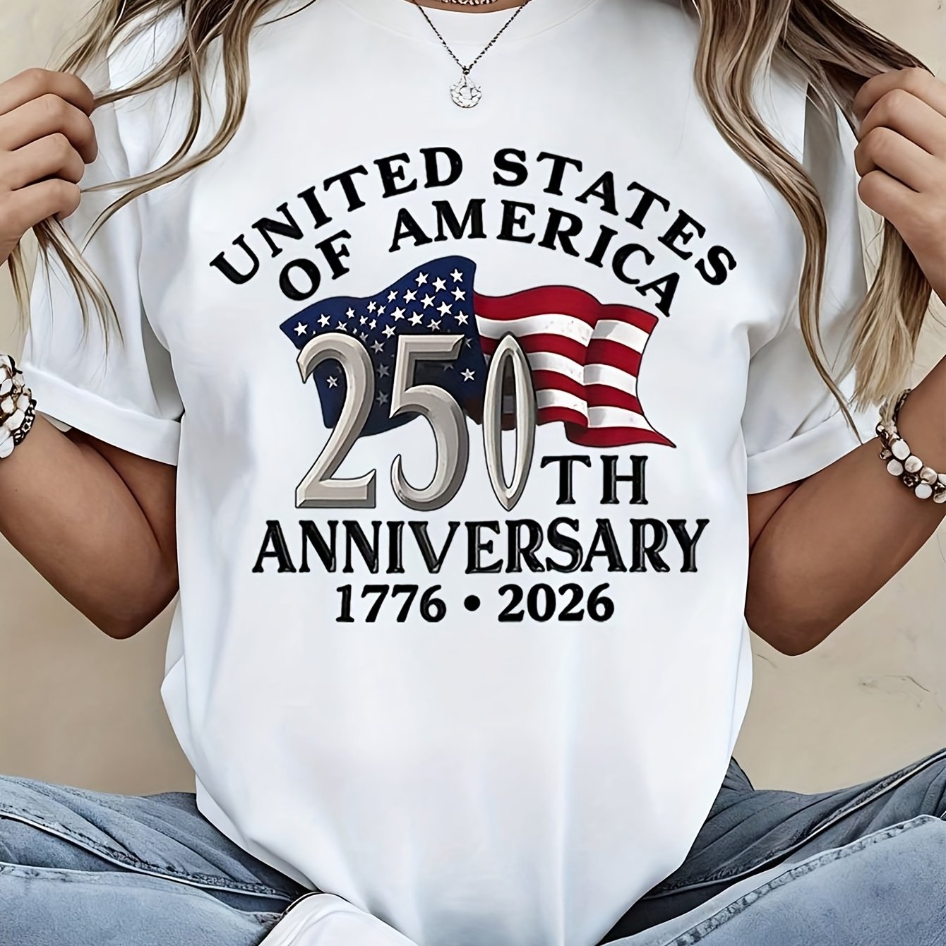 Yaz kadın tişörtü Vatansever A - Street Fashion Usa incelemesi ve fiyatı